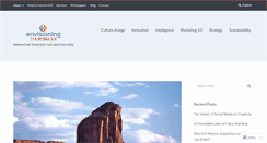Desktop Screenshot of envisioningtourism.com